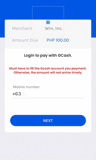 🏷Step 3: Enter the mobile number you registered with GCash.